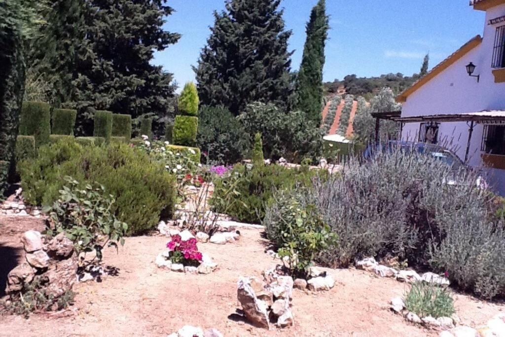 فيلا Finca Los Abetos Villanueva del Rosario المظهر الخارجي الصورة