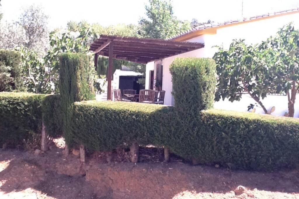 فيلا Finca Los Abetos Villanueva del Rosario المظهر الخارجي الصورة