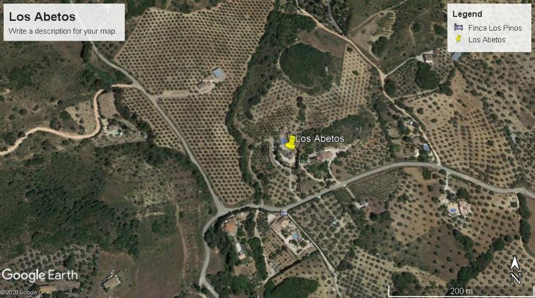 فيلا Finca Los Abetos Villanueva del Rosario المظهر الخارجي الصورة